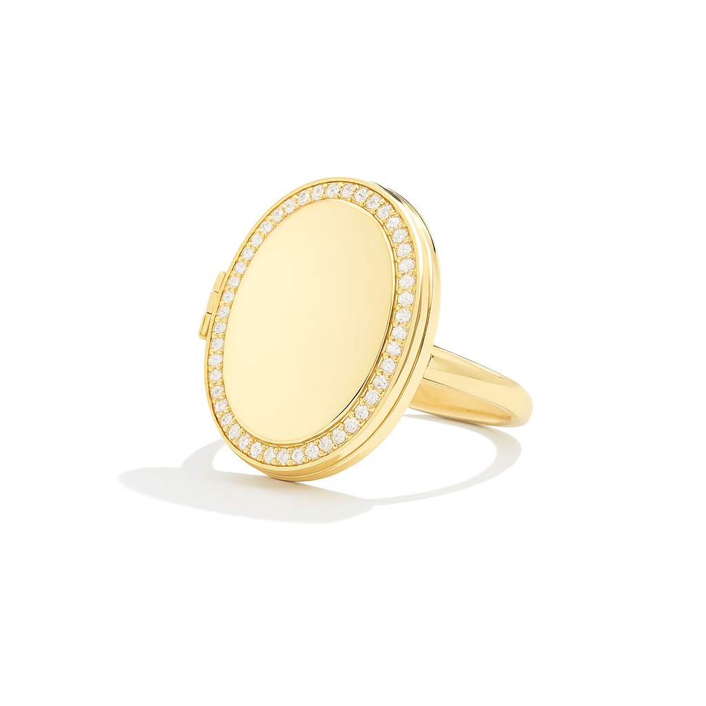 Foto Ring - Mandasa Test - Oval Vertical