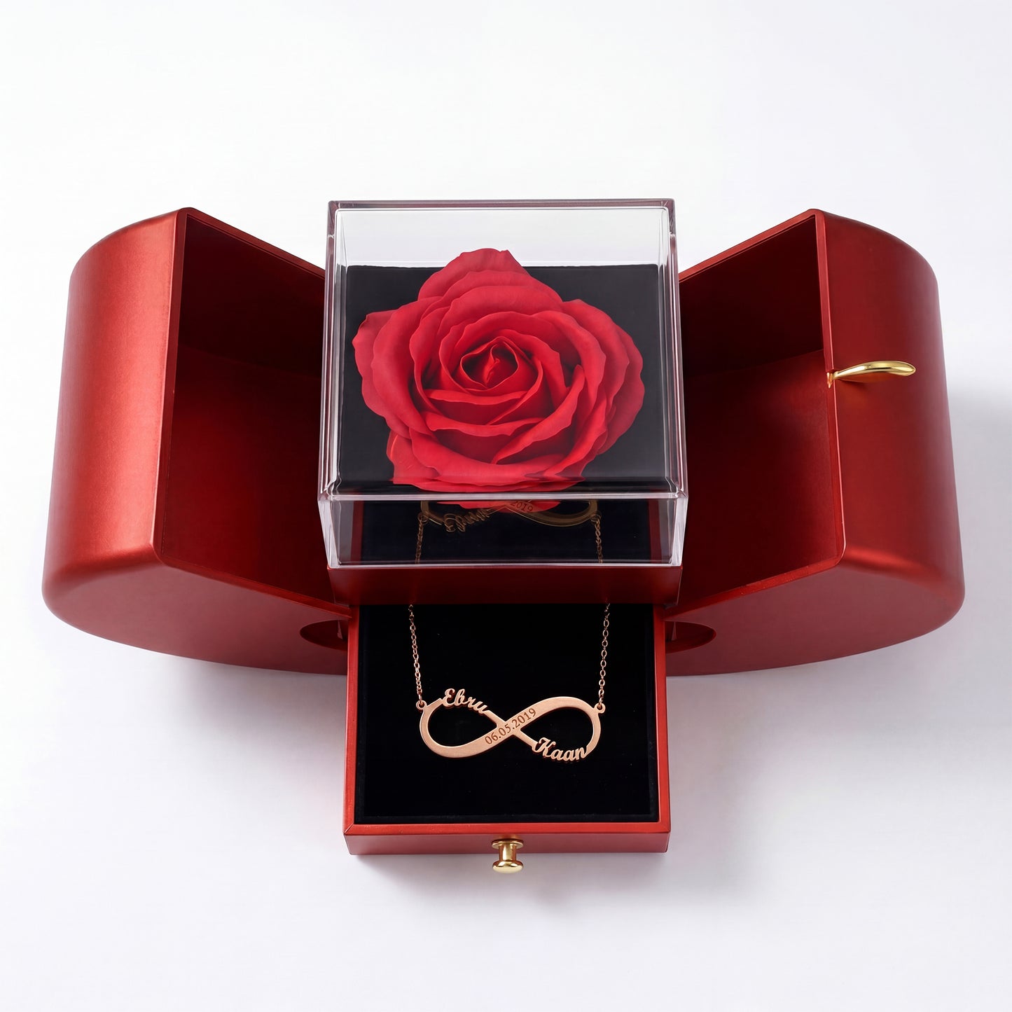 Infinite Love Halskette mit Gravur
