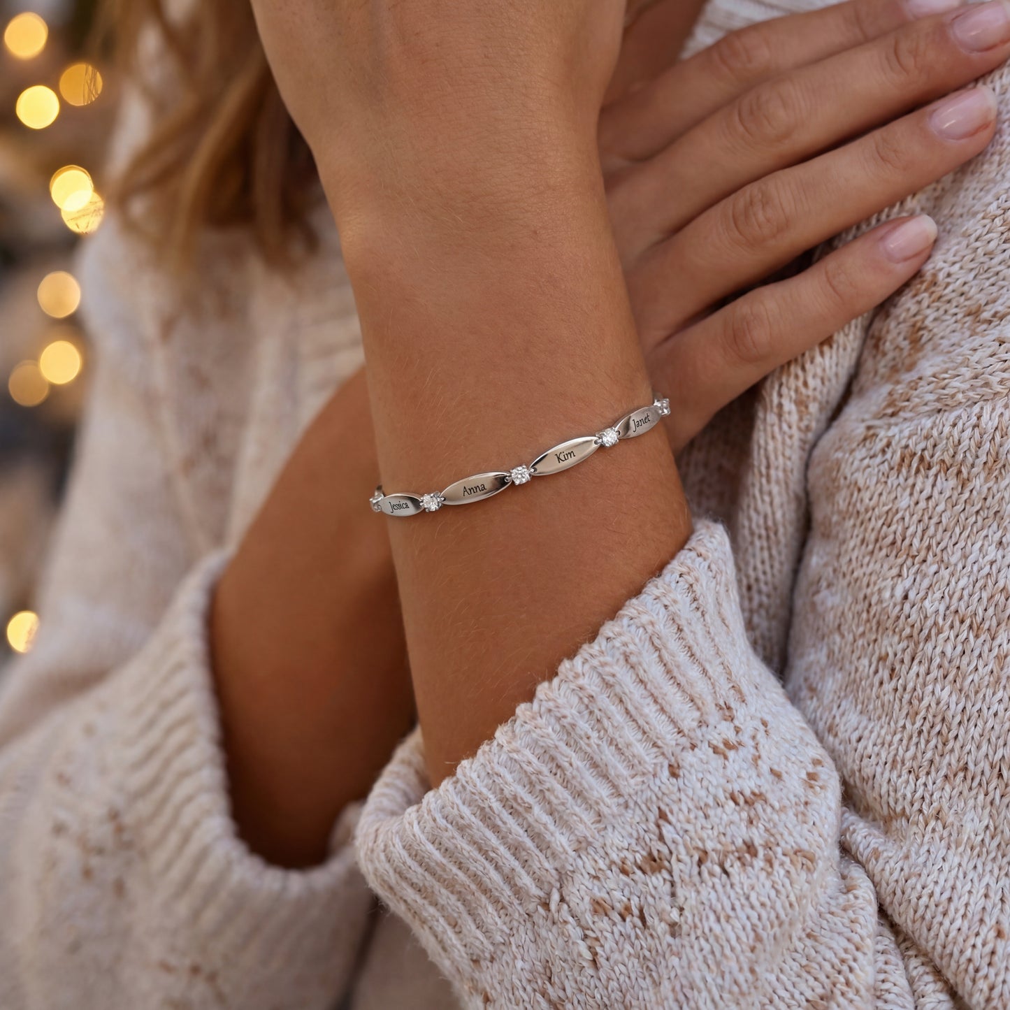 Personalisiertes Armband mit Gravur