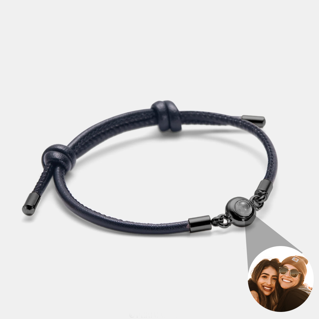 Personalized photo bracelet with your own photo
