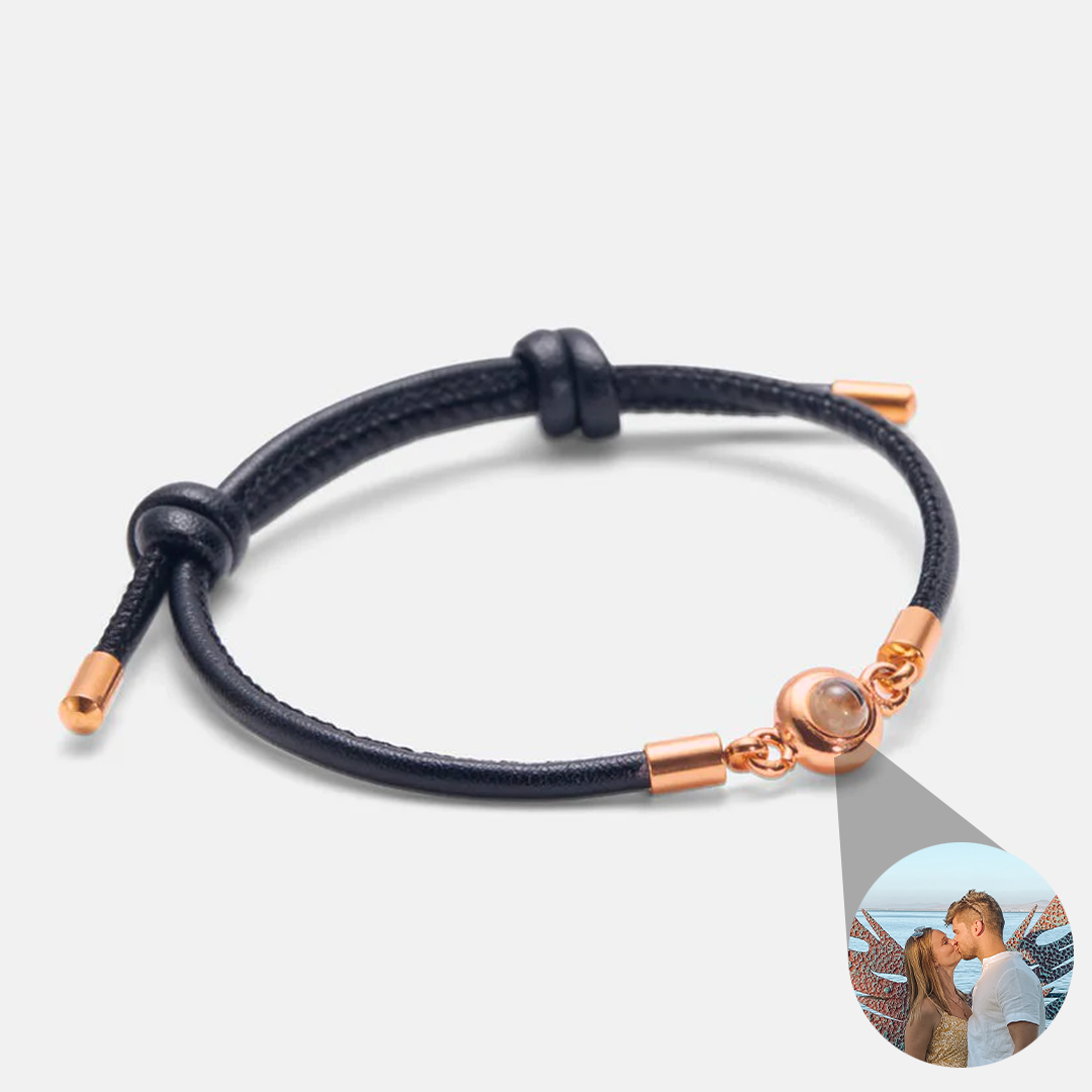 Personalized photo bracelet with your own photo
