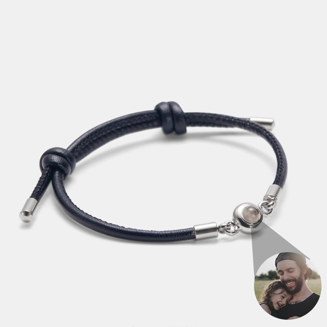 Personalized photo bracelet with your own photo