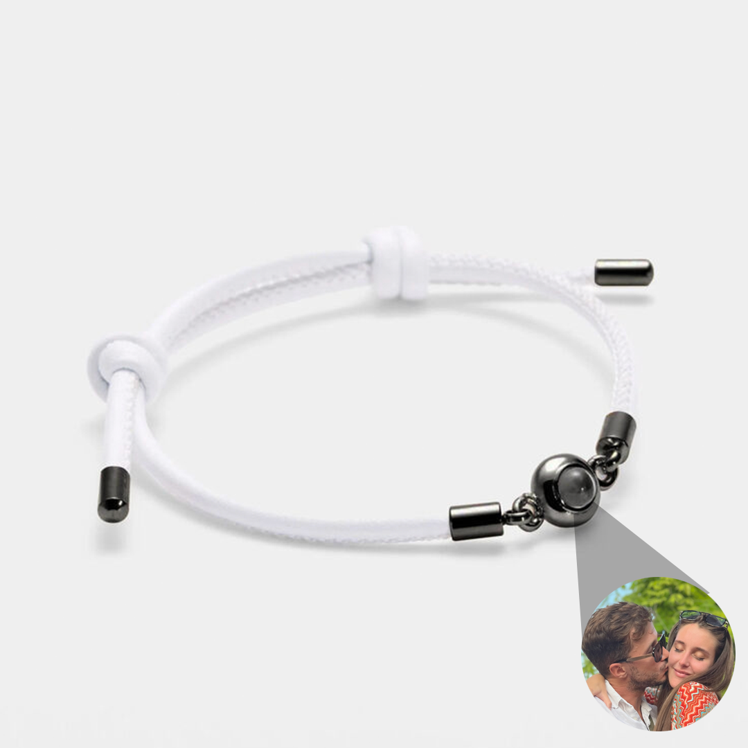 Fotoarmband mit eigenem Foto - Leder