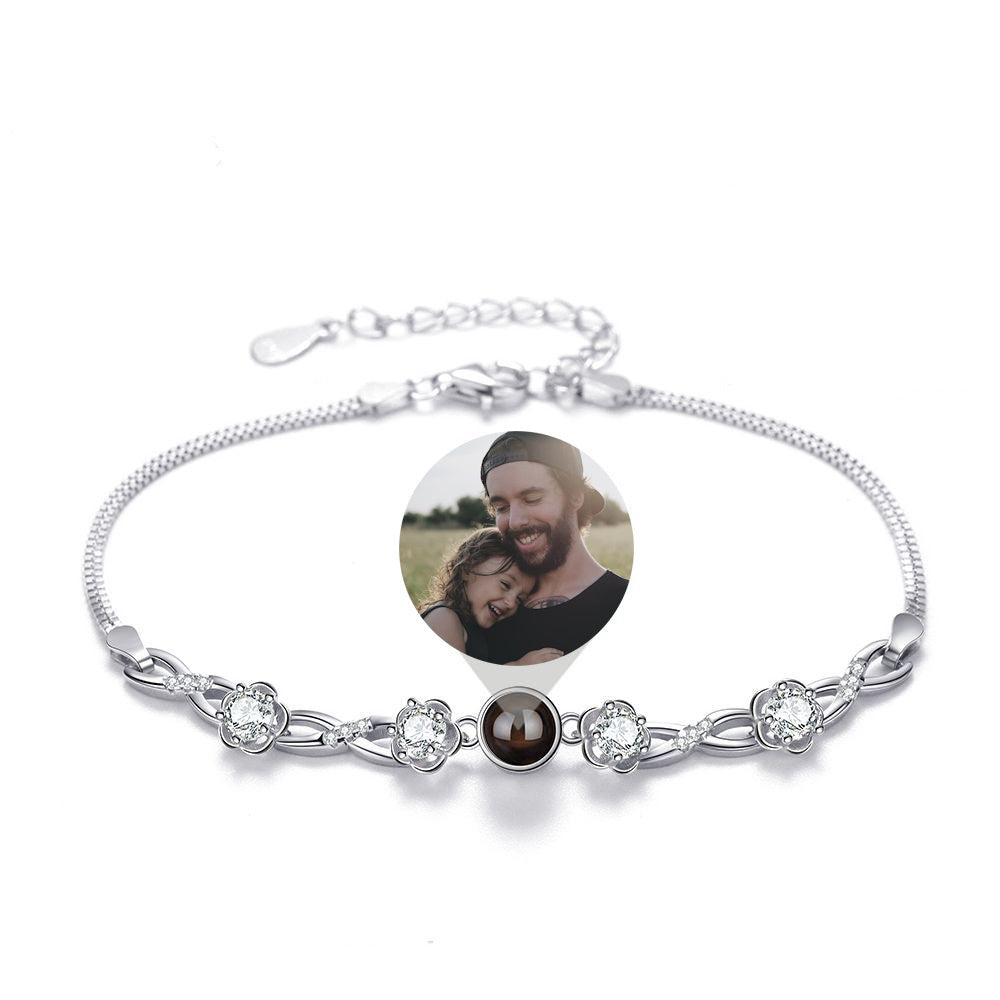 Fotoarmband mit deinem Bild - Ewige Liebe