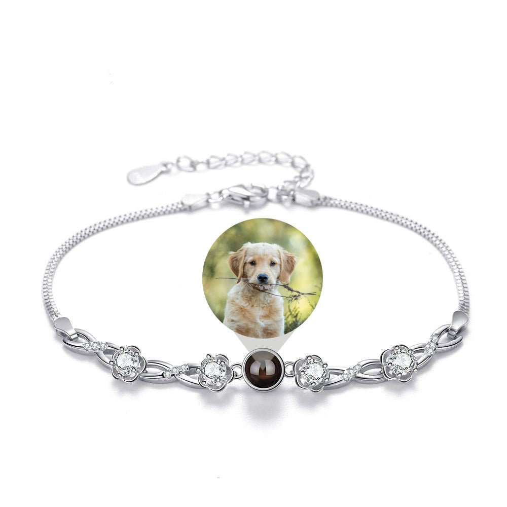 Fotoarmband mit deinem Bild - Ewige Liebe