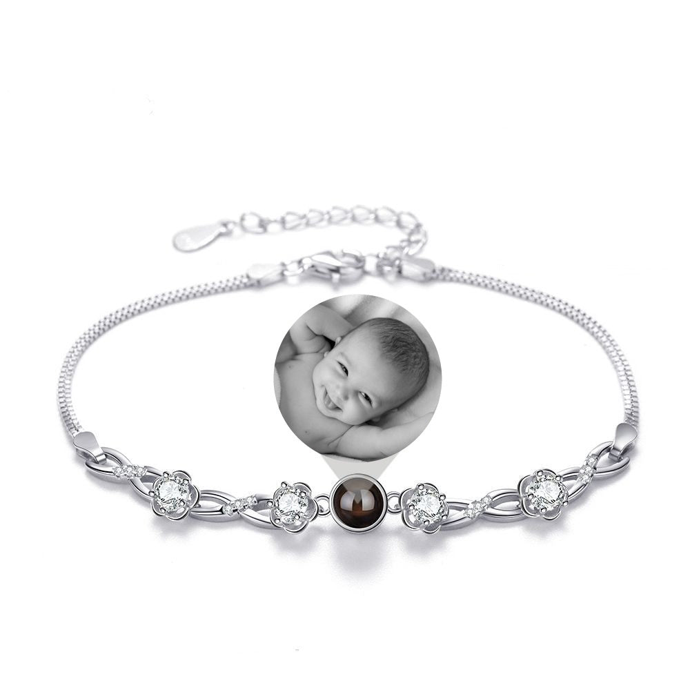 Fotoarmband mit deinem Bild - Ewige Liebe