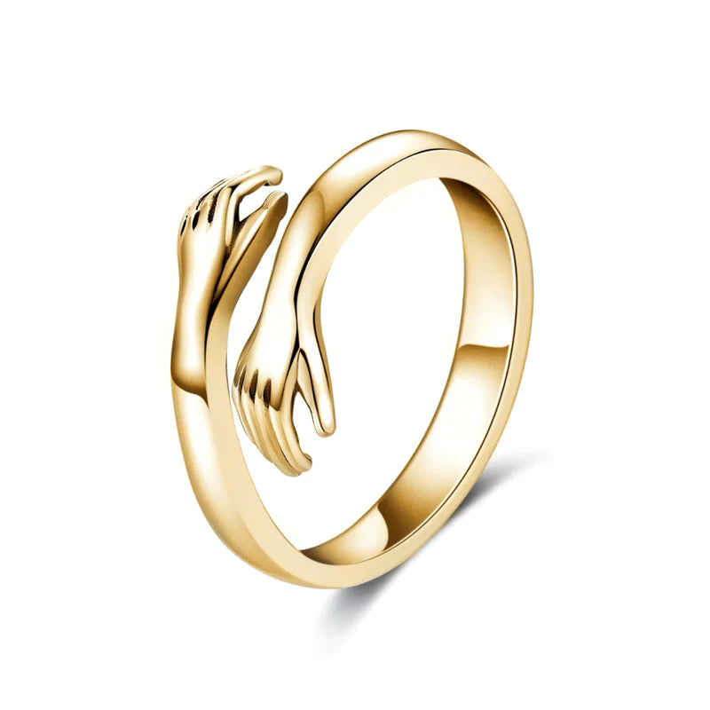Size-adjustable hug ring