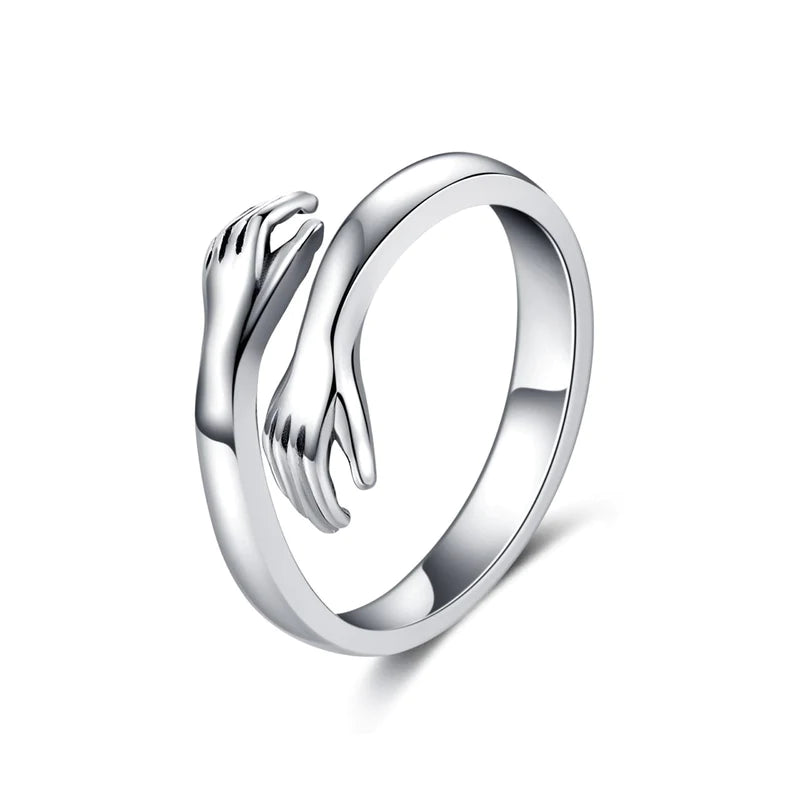 Size-adjustable hug ring