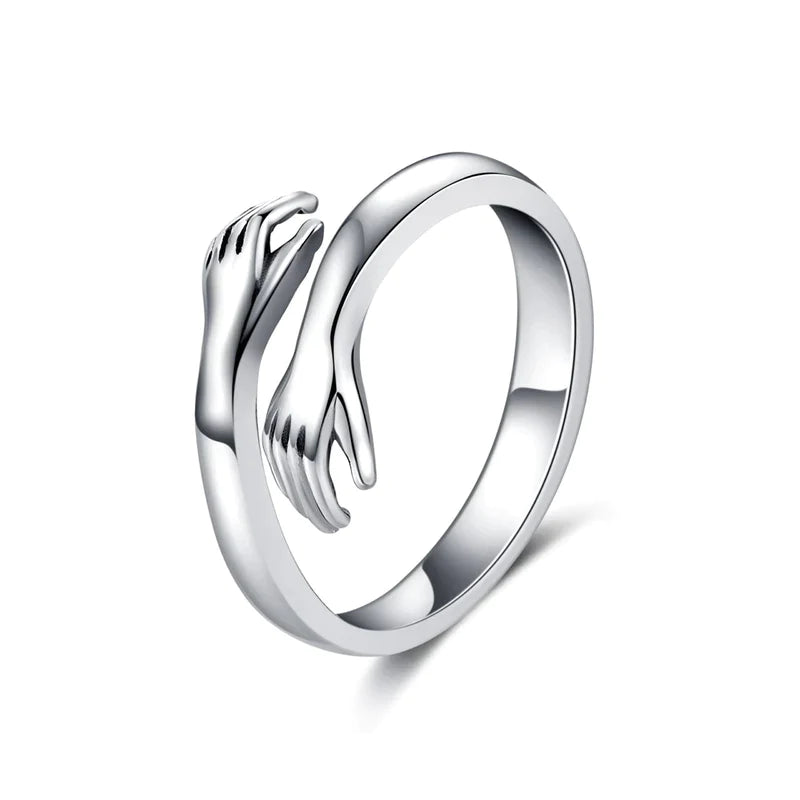 Size-adjustable hug ring
