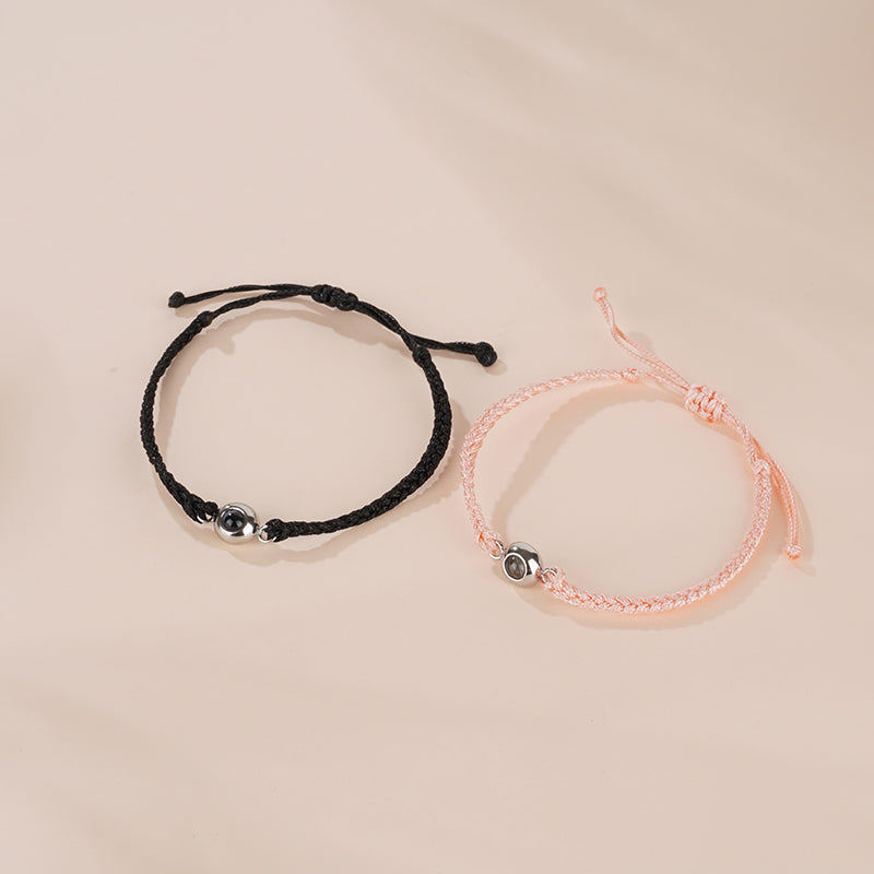 Personalized photo bracelet with your own photo