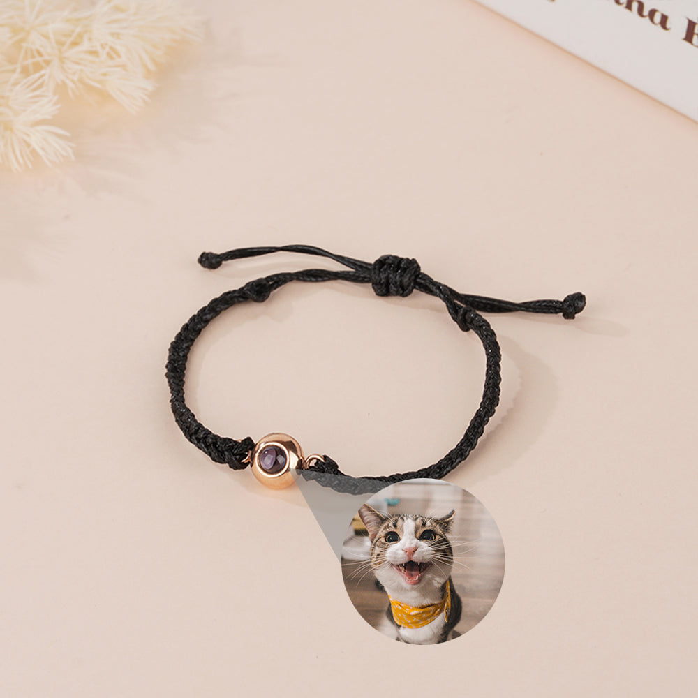 Personalized photo bracelet with your own photo