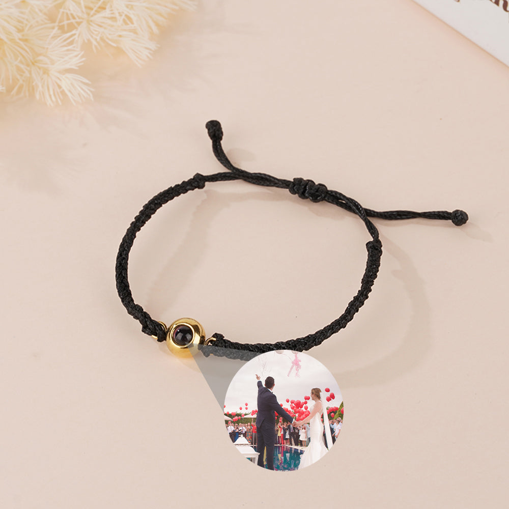 Personalized photo bracelet with your own photo