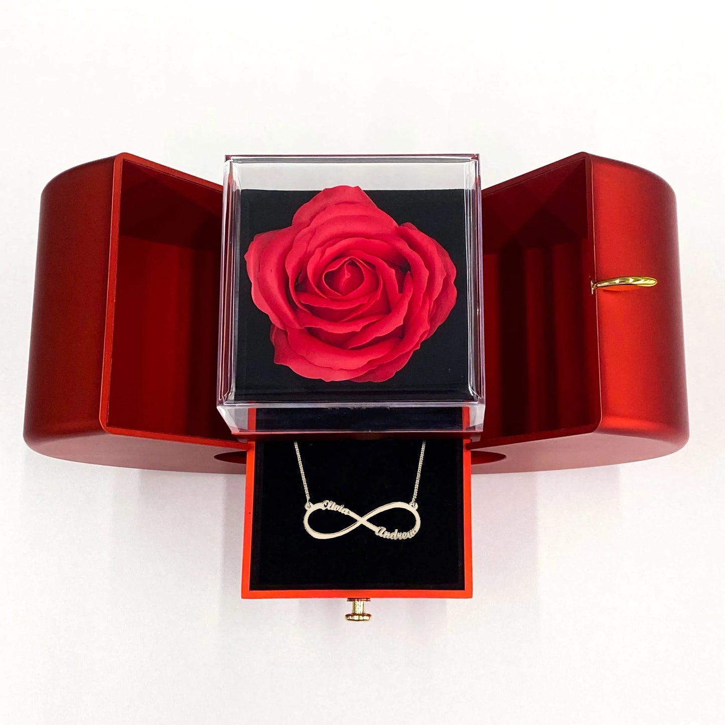 Infinite Love Halskette mit Gravur