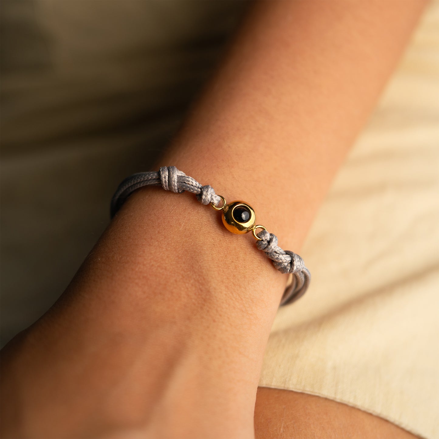 Fotoarmband mit deinem Bild - Seemannsknoten