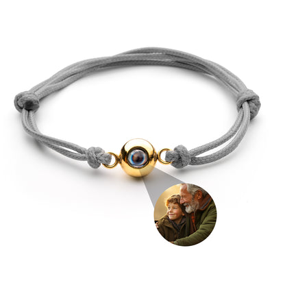 Fotoarmband mit deinem Bild - Seemannsknoten