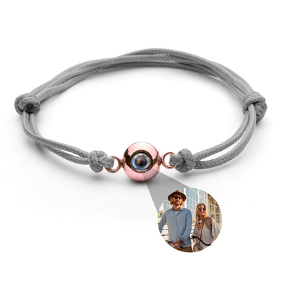 Fotoarmband mit deinem Bild - Seemannsknoten