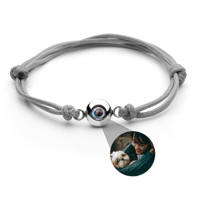 Fotoarmband mit deinem Bild - Seemannsknoten