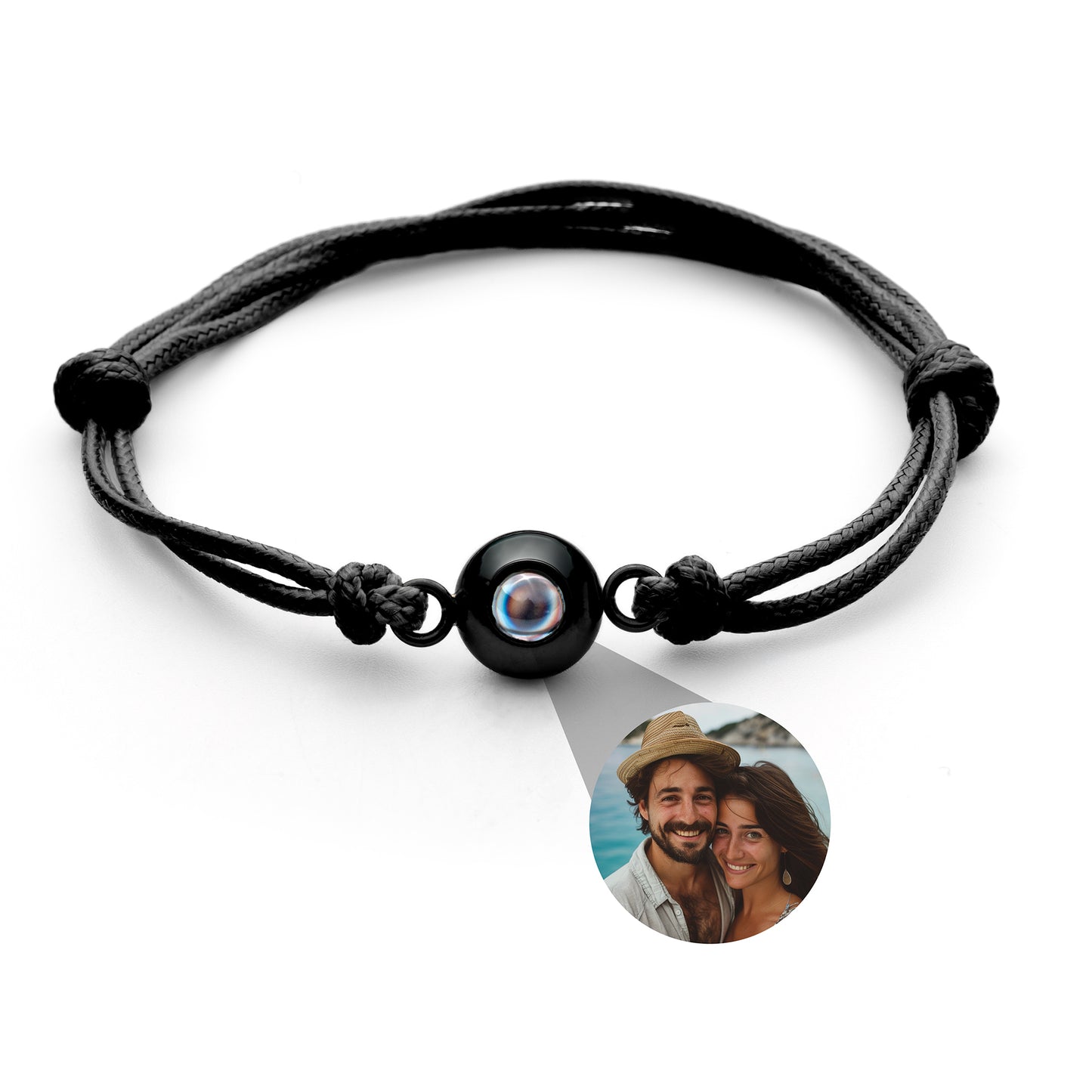 Fotoarmband mit deinem Bild - Seemannsknoten