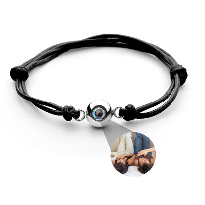 Fotoarmband mit deinem Bild - Seemannsknoten