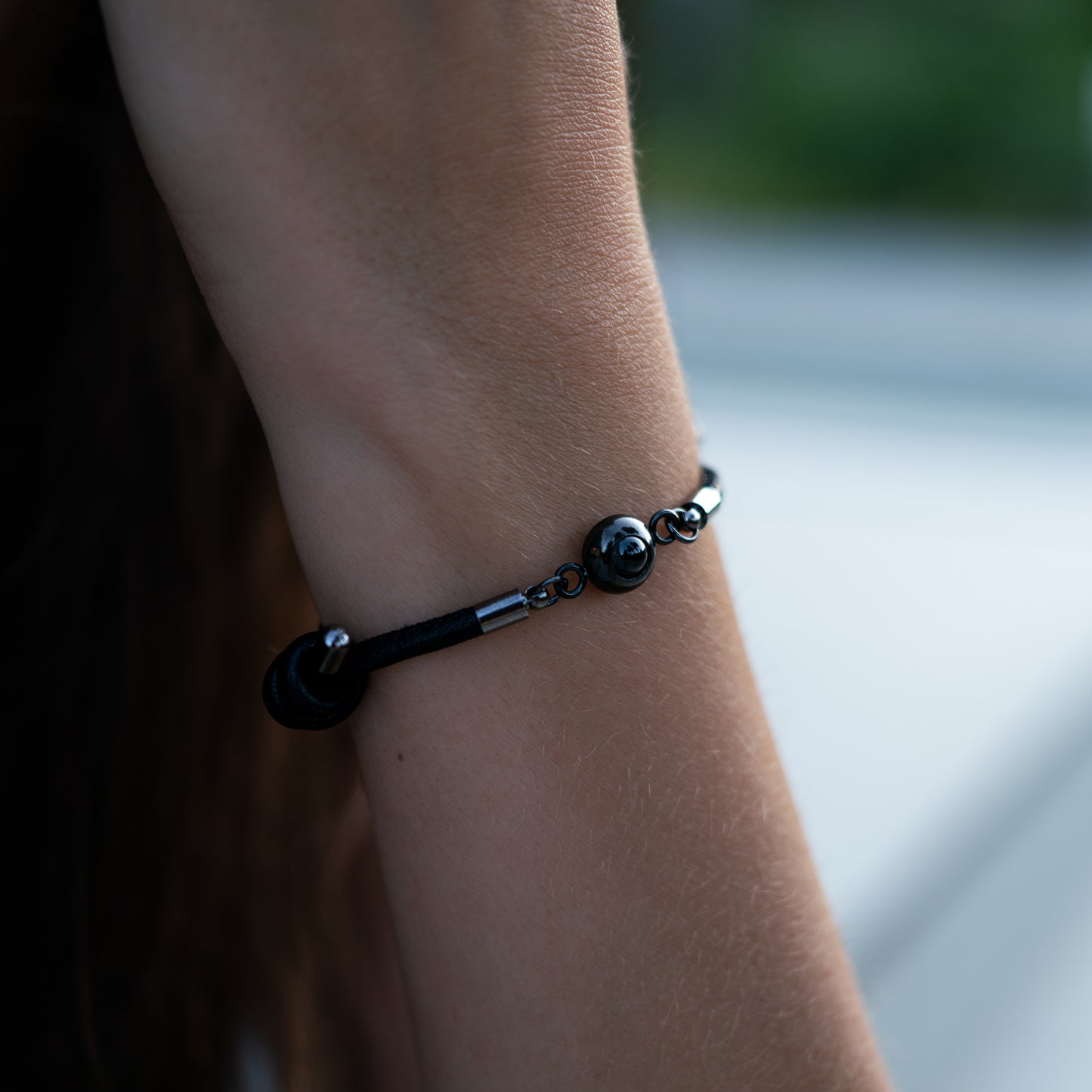 Fotoarmband mit eigenem Foto - Leder