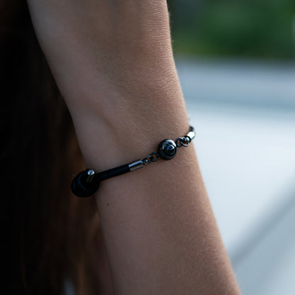 Fotoarmband mit eigenem Foto - Leder