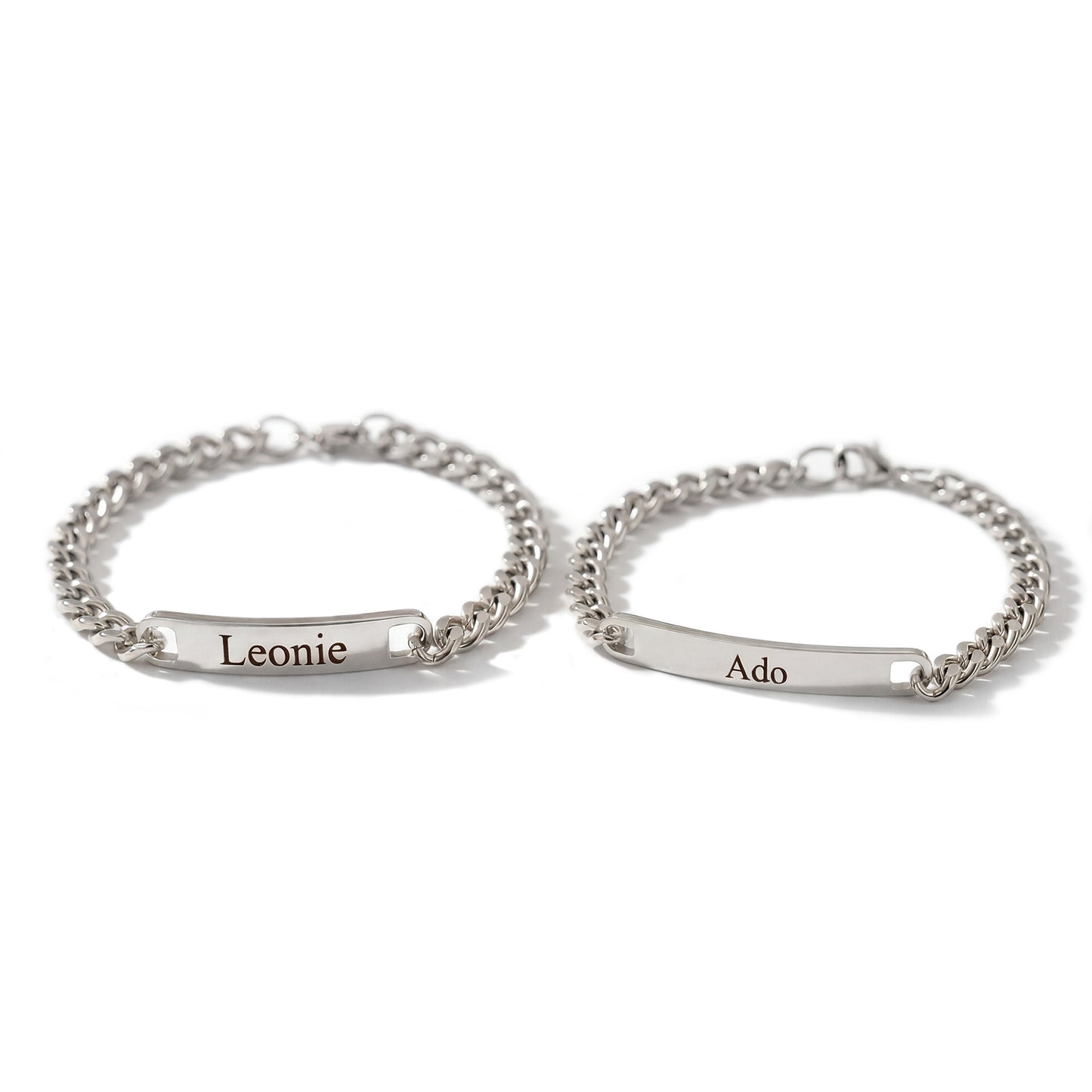 Partner Armbänder mit Gravur