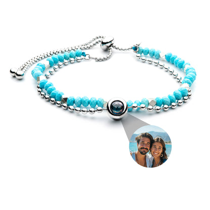 Fotoarmband mit eigenem Foto - Kristall