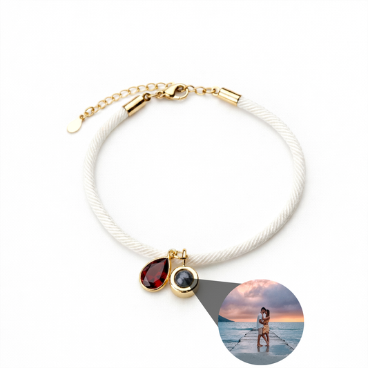 Fotoarmband mit eigenem Foto - Essence Geburtsstein