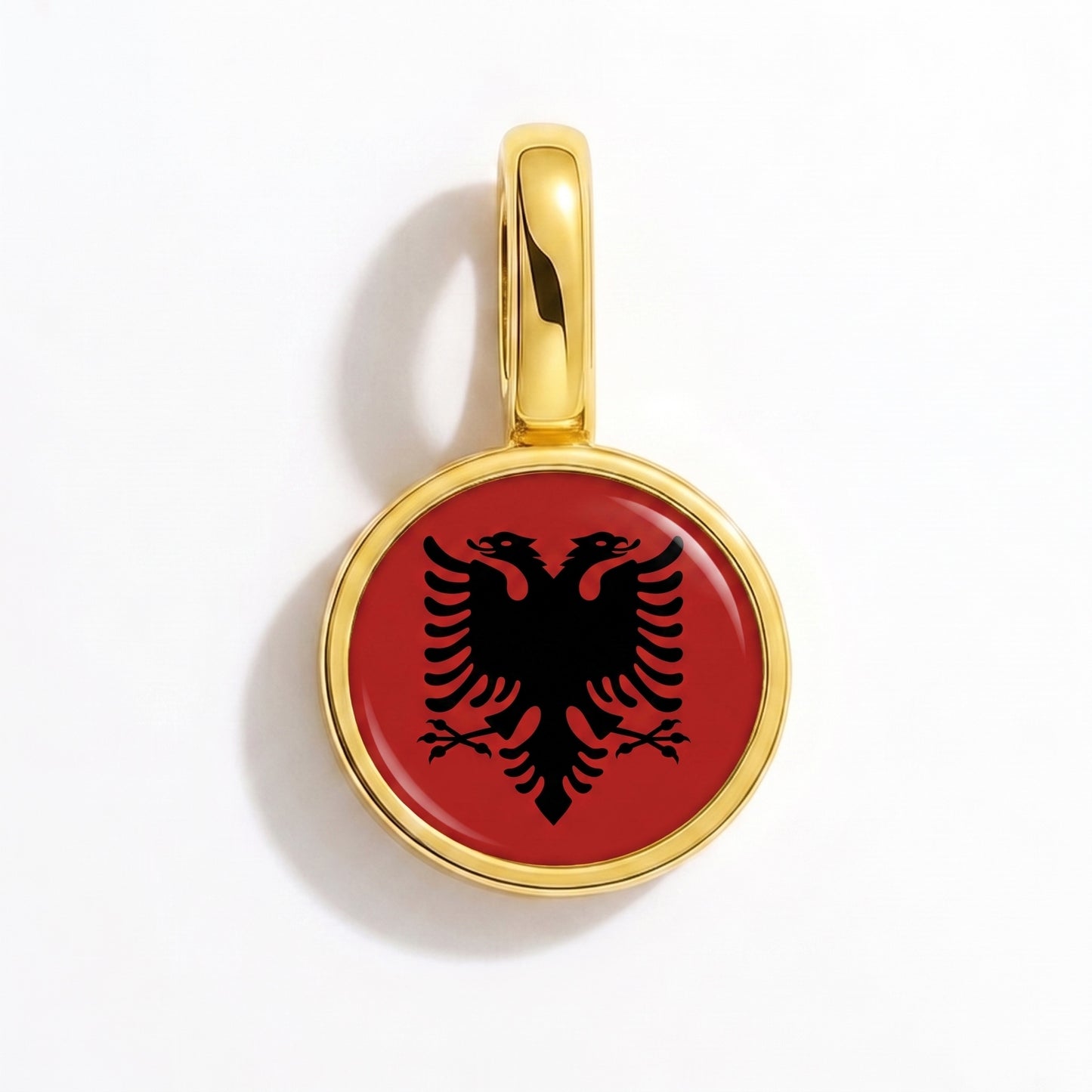 Albanien Flagge – Charm