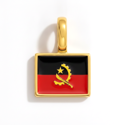 Charm - Flagge Eckig – Gold