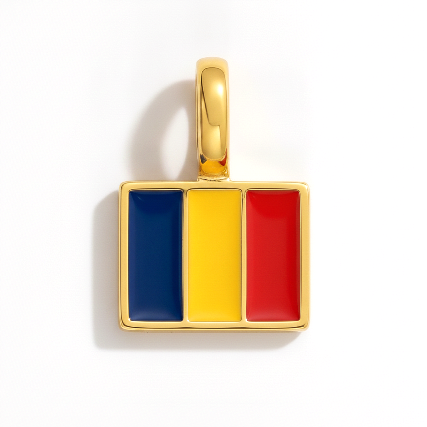 Charm - Flagge Eckig – Gold
