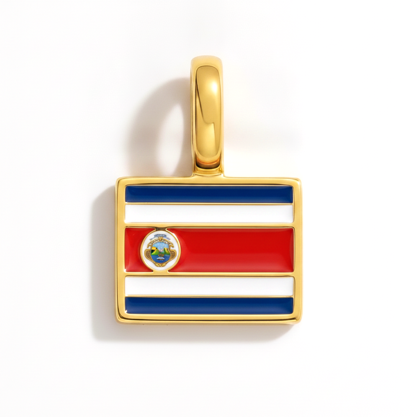 Charm - Flagge Eckig – Gold