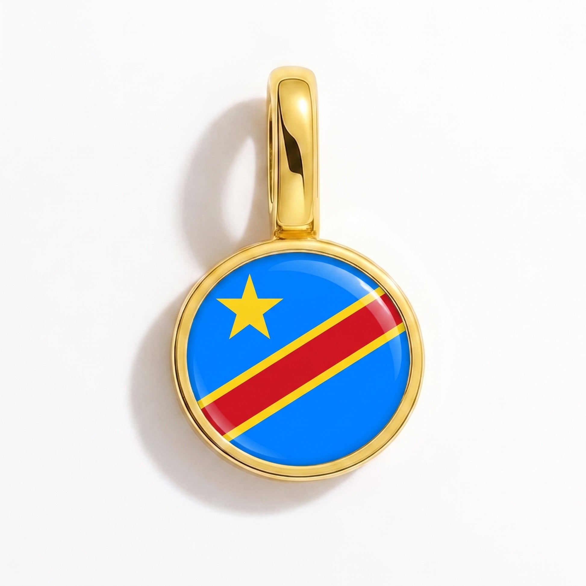 Kongo (Dem. Rep.) Flagge – Charm