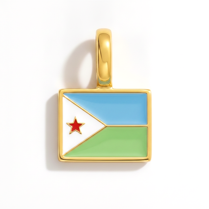 Charm - Flagge Eckig – Gold