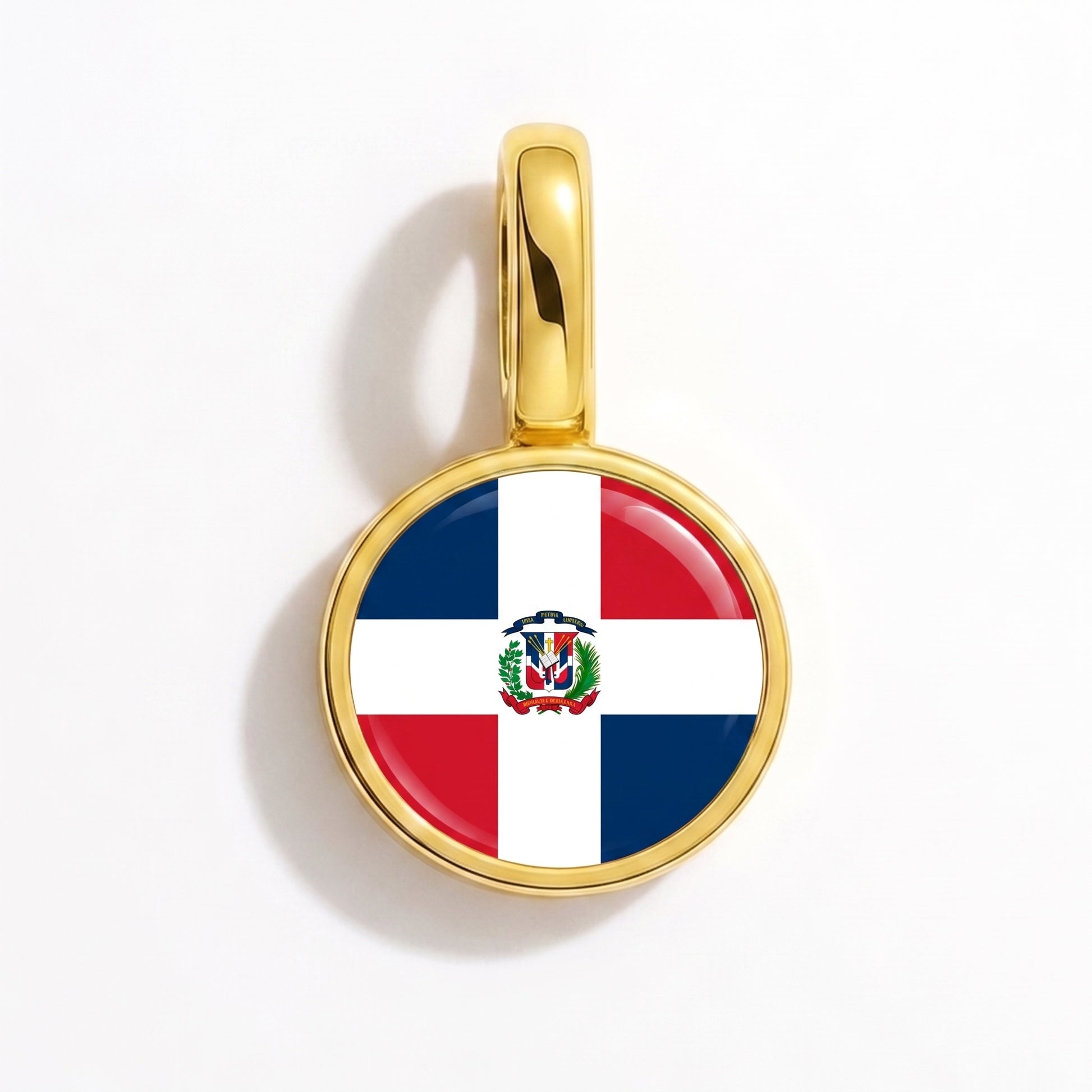 Dominikanische Republik Flagge – Charm