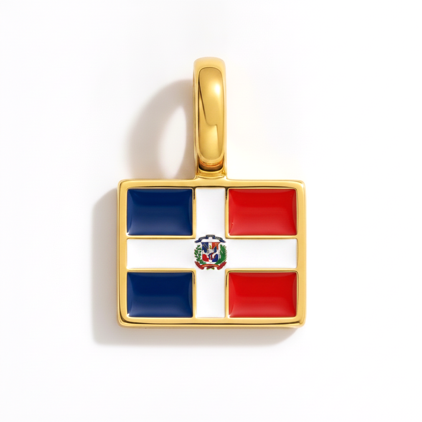 Charm - Flagge Eckig – Gold