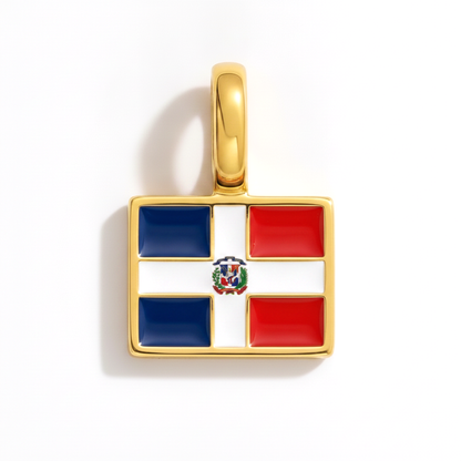 Charm - Flagge Eckig – Gold