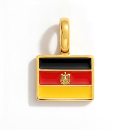 Charm - Flagge Eckig – Gold