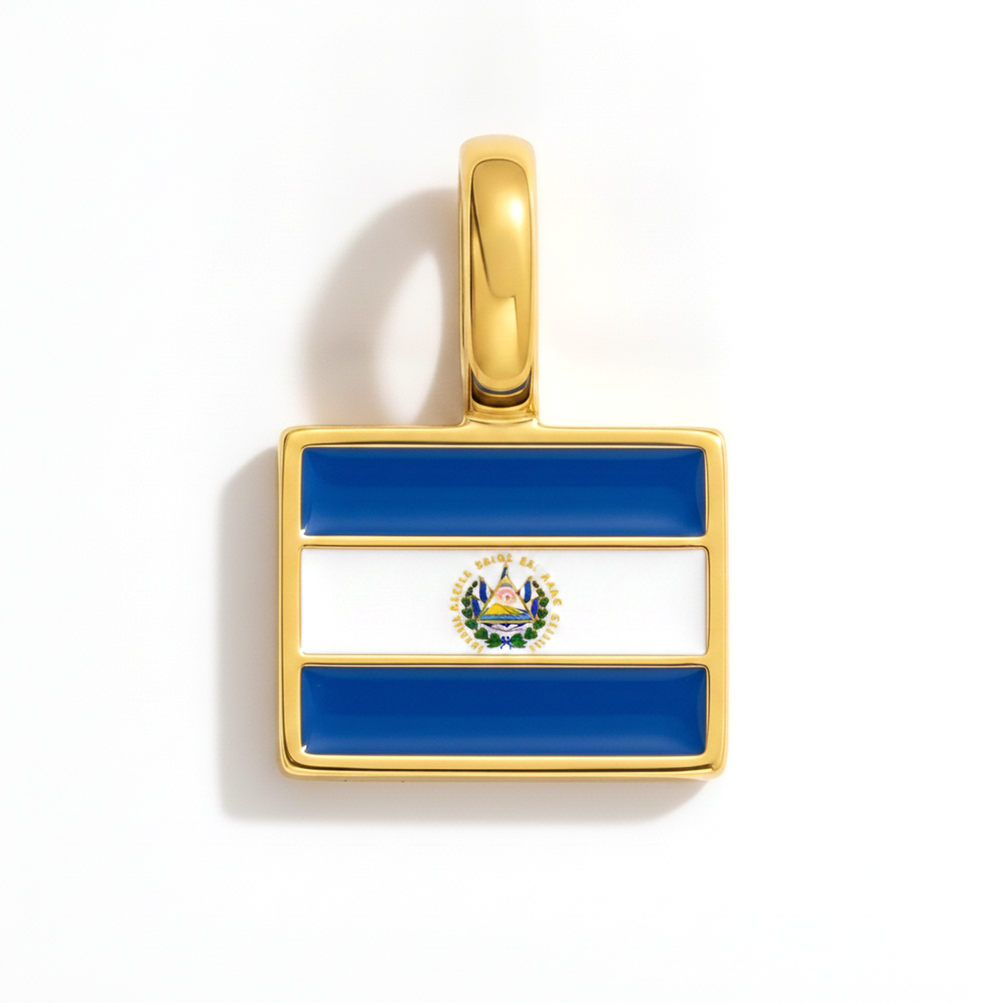 Charm - Flagge Eckig – Gold