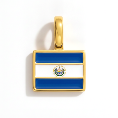 Charm - Flagge Eckig – Gold
