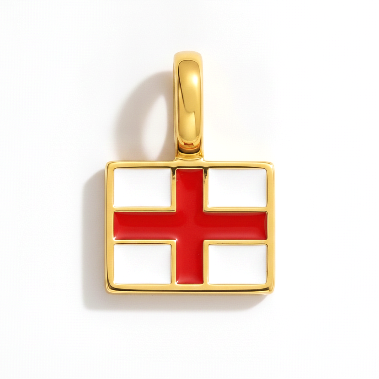 Charm - Flagge Eckig – Gold