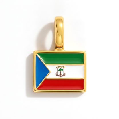 Charm - Flagge Eckig – Gold