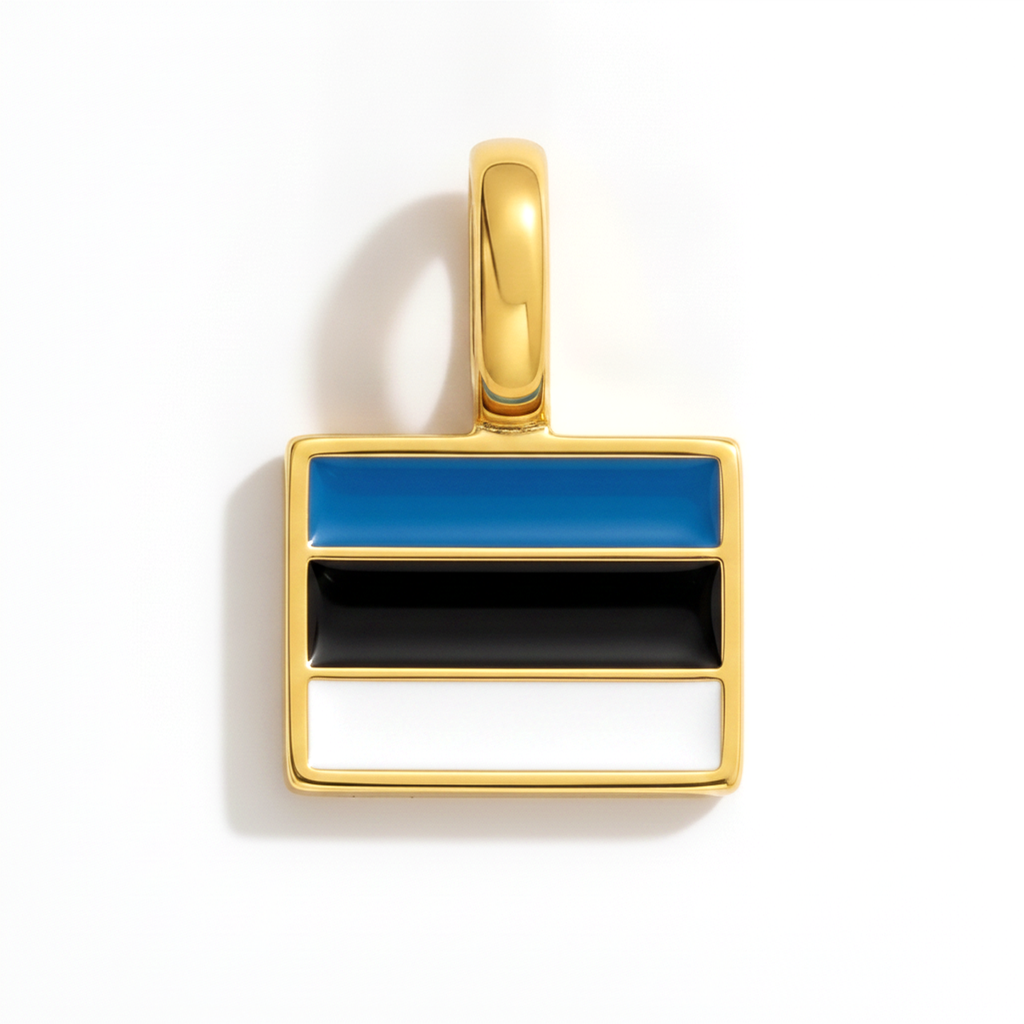 Charm - Flagge Eckig – Gold
