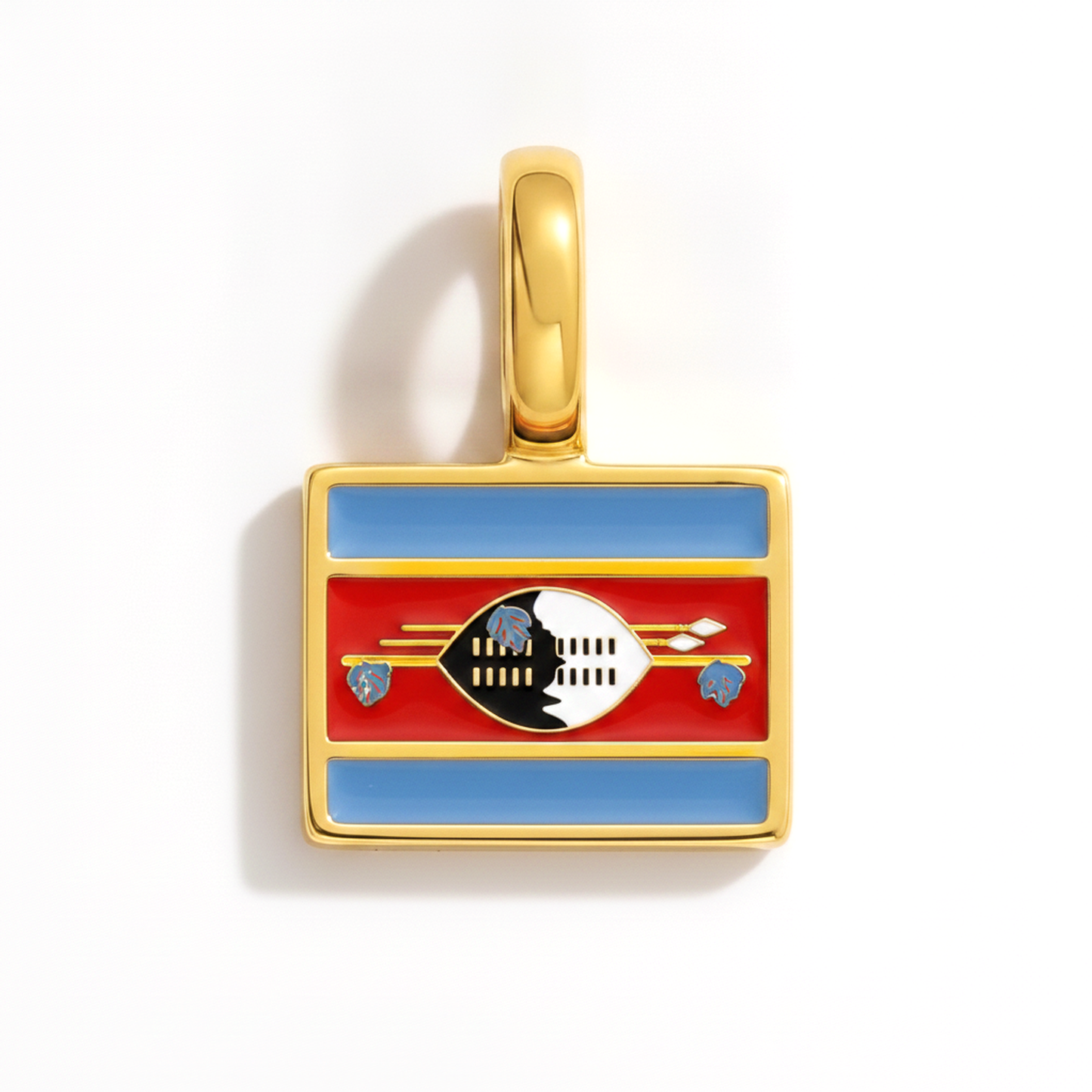 Charm - Flagge Eckig – Gold