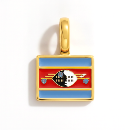 Charm - Flagge Eckig – Gold