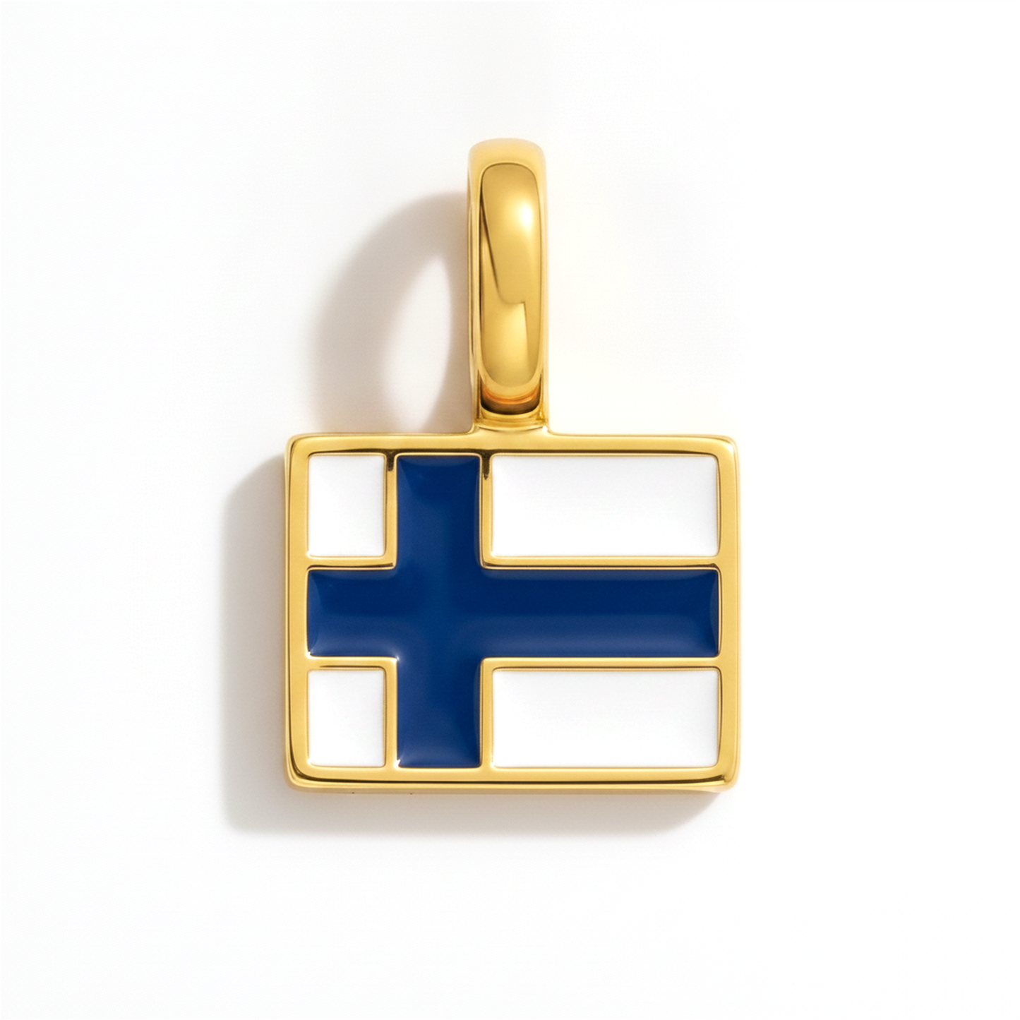Charm - Flagge Eckig – Gold