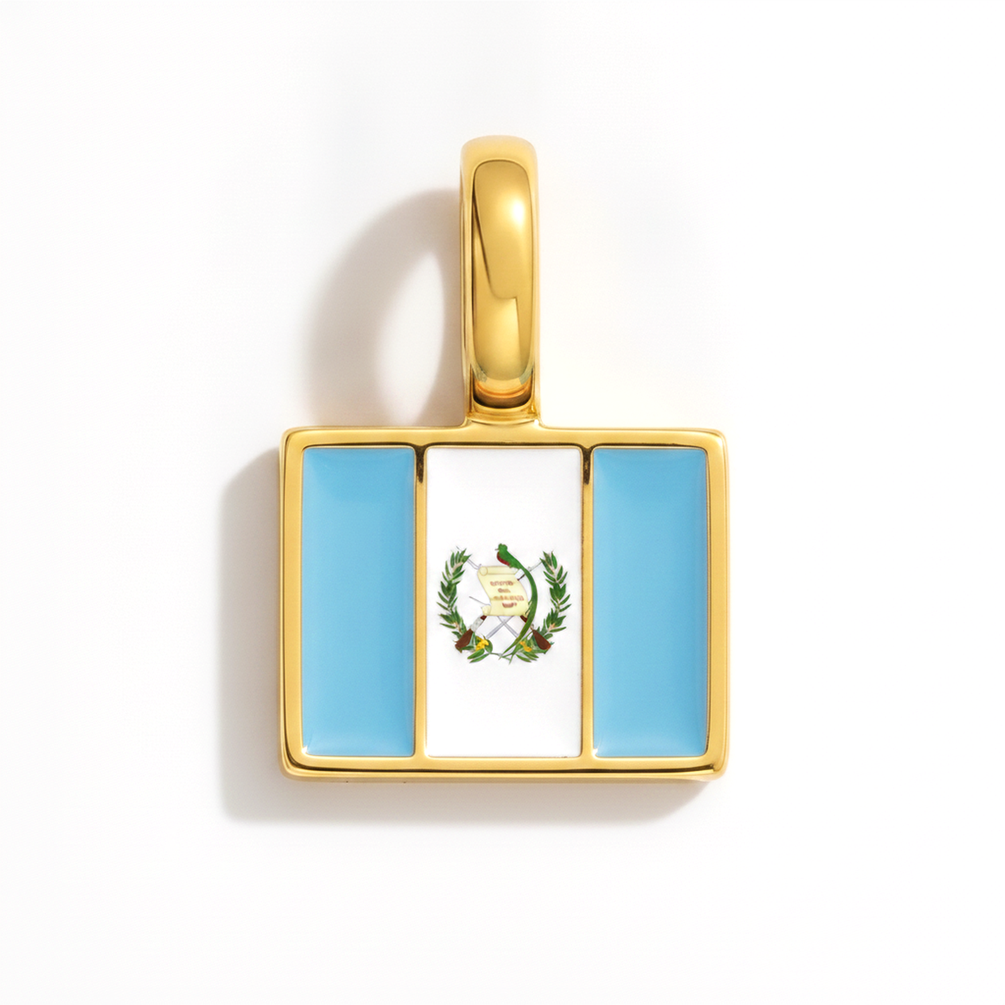 Charm - Flagge Eckig – Gold