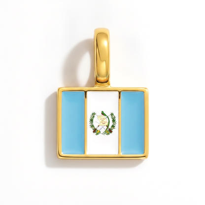 Charm - Flagge Eckig – Gold