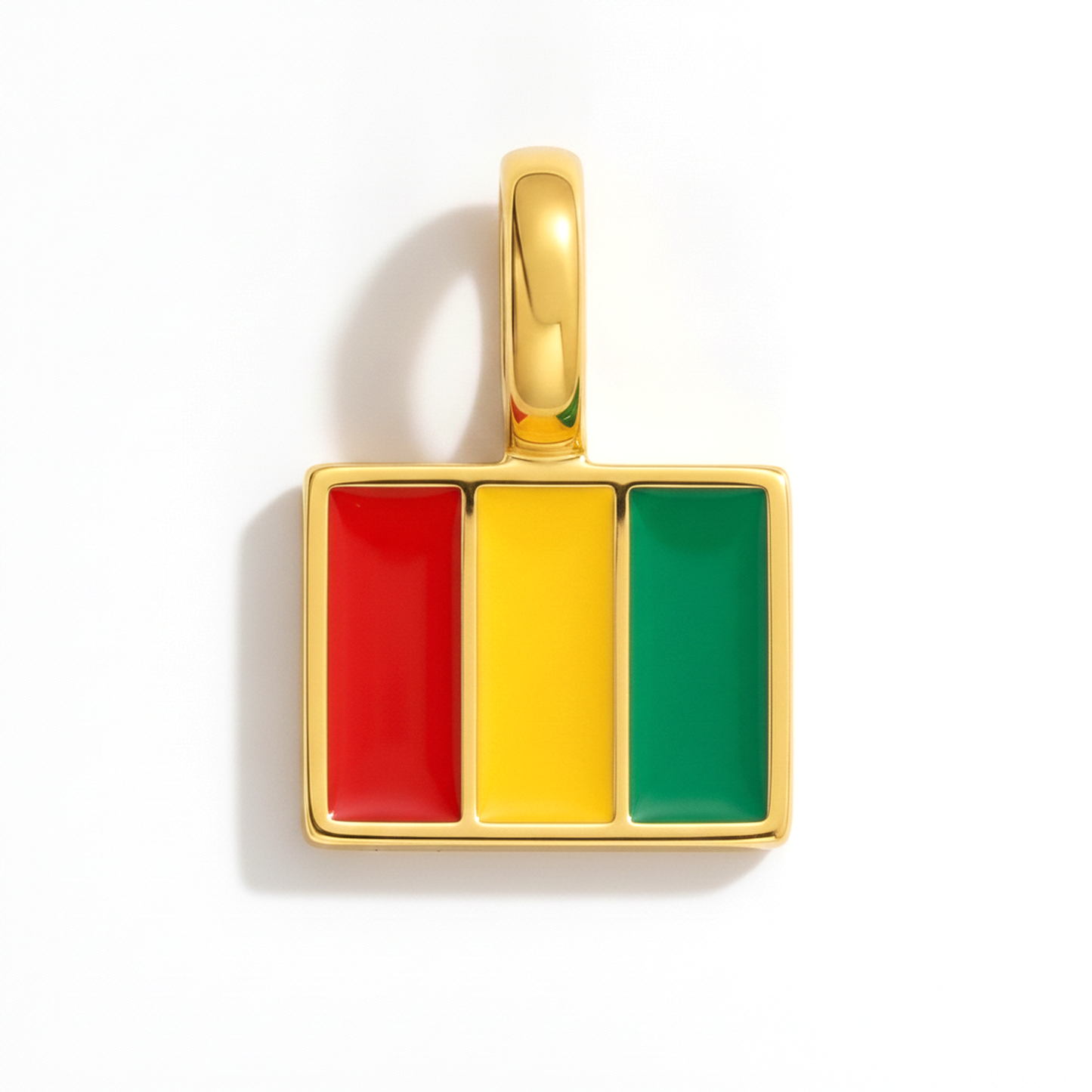 Charm - Flagge Eckig – Gold