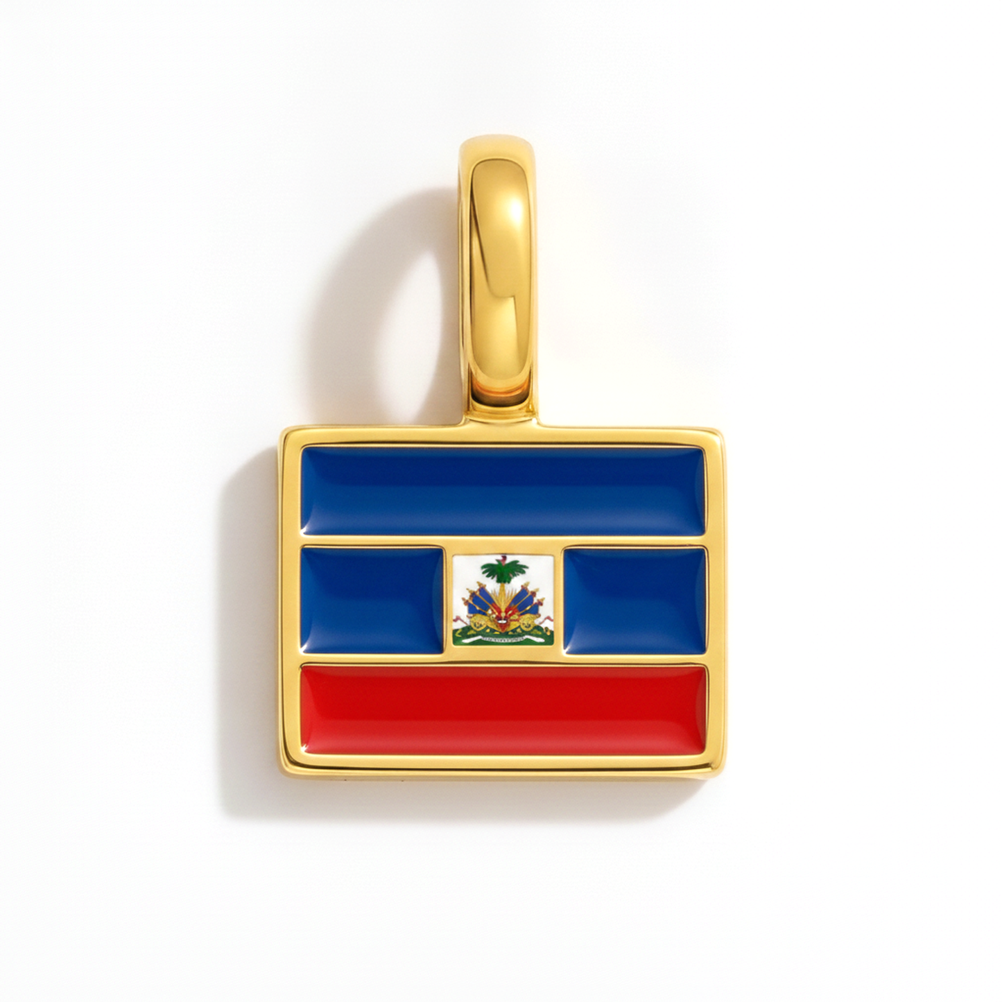 Charm - Flagge Eckig – Gold